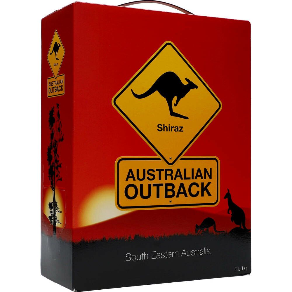 Australian Outback Shiraz 13,5% 3 ltr.| Säästä jopa 20% | Nopea t