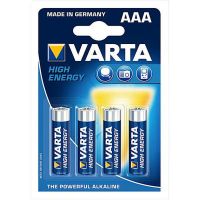 Varta High Energy Aaa / Lr03 Paristot (4 Kpl.)