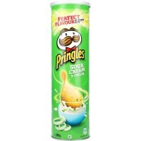 Pringles Sour Cream & Onion 190 G (2 Kpl 35,-)