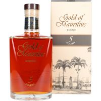 Gold of Mauritius Dark Rum Solera 5 40% 70 cl