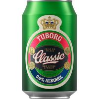 Tuborg Classic Alkoholiton 24x0,33 ltr.