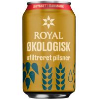 Royal Økologisk Ufieret Pilsner 4.8% 24 x 330ml BIO